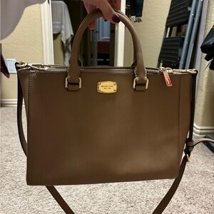 Michael Kors Brown Leather Handbag perfect condition